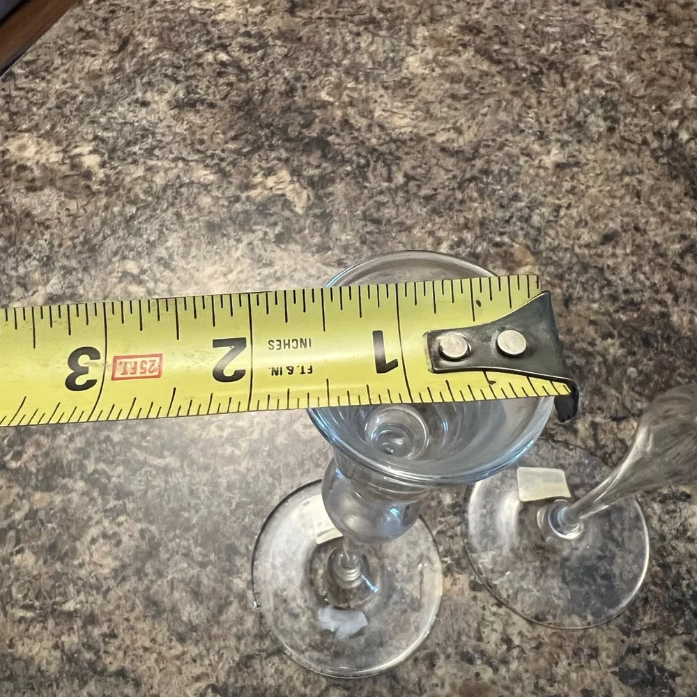 Crate & Barrel Classic Teardrop Candleholders